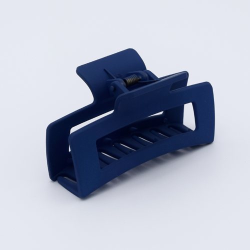 DIY Decoden customizable large hair claw in various colors, with frosting-inspired glue, decorative sprinkles, and charms, ready for decoration.