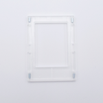 DIY Decoden customizable clear Polaroid loader frames with frosting-inspired glue, decorative sprinkles, charms, and magnets for personalizing your photos.